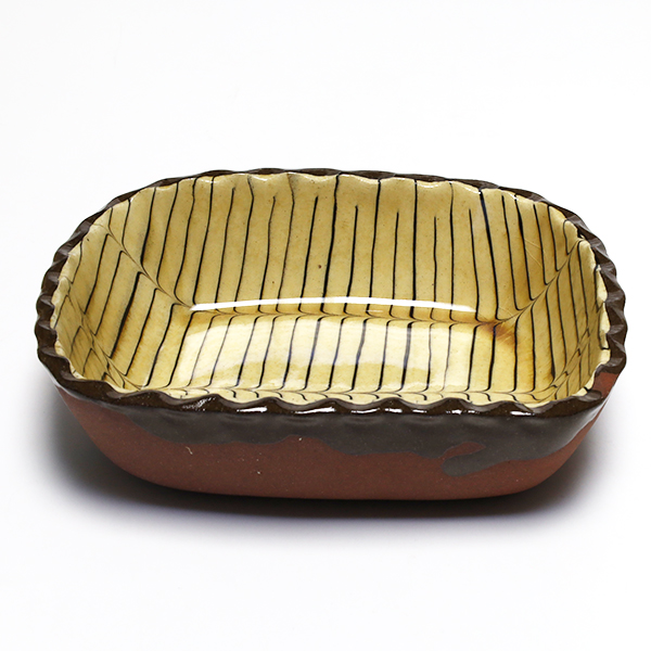 千田徹　グラタン角鉢