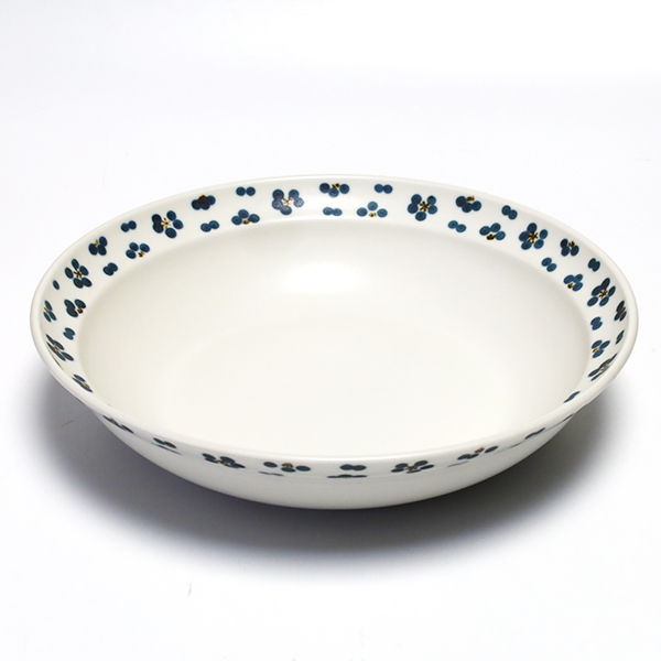 すこし屋　深皿・大 青小紋